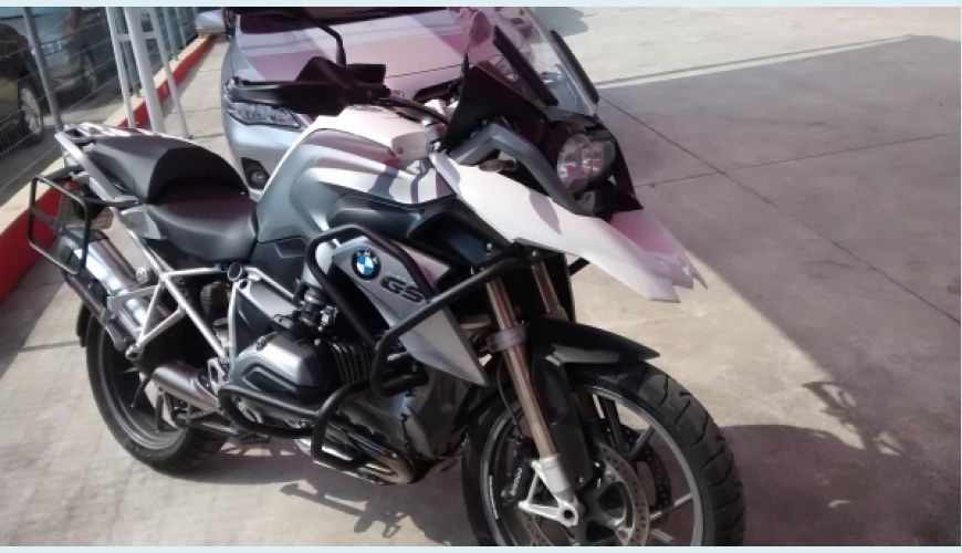 BMW R 1200 GS SUPERMOTARD - BRANCO - 2014 Foto 2 (Grande)