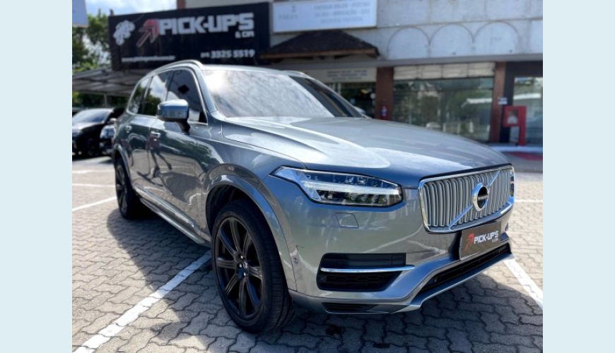 VOLVO XC90 2.0 T8 HYBRID INSCRIPTION AWD GEARTRONIC - CINZA - 2018 Foto 2 (Grande)