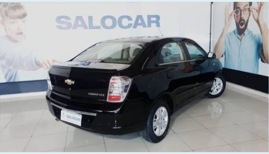 CHEVROLET COBALT 1.8 MPFI LTZ 8V FLEX 4P - PRETO - 2014 Foto 2 (Grande)