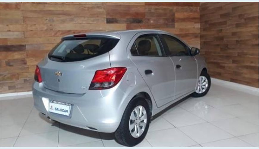 CHEVROLET ONIX 1.0 MPFI JOY 8V FLEX 4P - PRATA - 2019 Foto 2 (Grande)