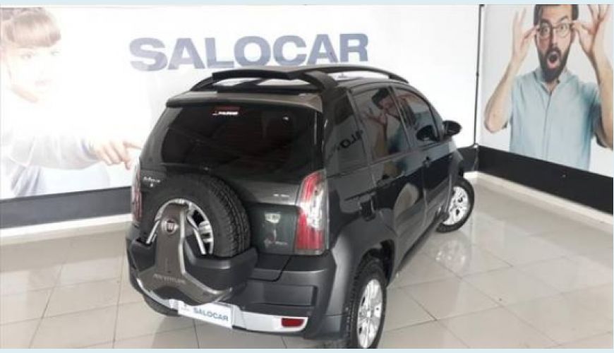 FIAT IDEA 1.8 MPI ADVENTURE 16V FLEX 4P AUT. - CINZA - 2012 Foto 2 (Grande)