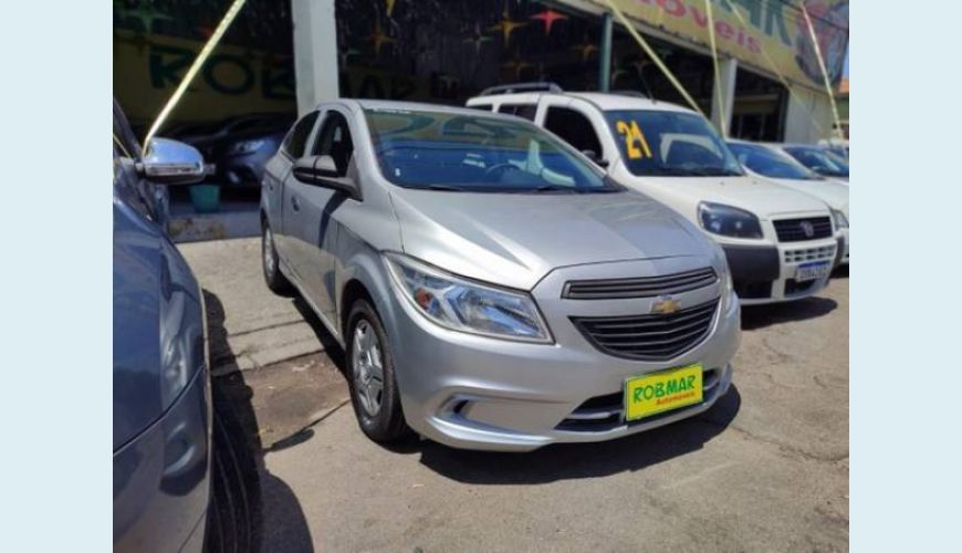 CHEVROLET ONIX 1.0 MPFI JOY 8V FLEX 4P - PRATA - 2018 Foto 2 (Grande)