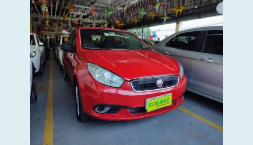FIAT GRAND SIENA 1.6 16V FLEX 4P - VERMELHO - 2017 Foto 2 (Grande)