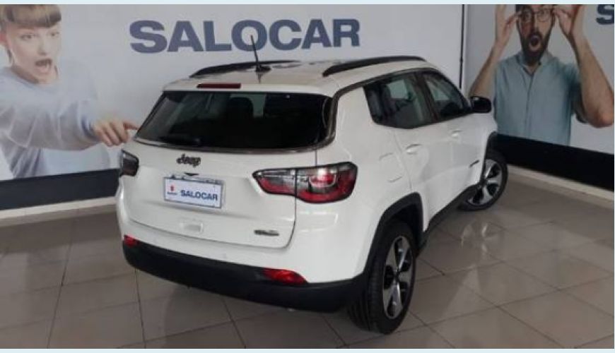 JEEP COMPASS 2.0 16V FLEX LONGITUDE AUT. - BRANCO - 2018 Foto 2 (Grande)