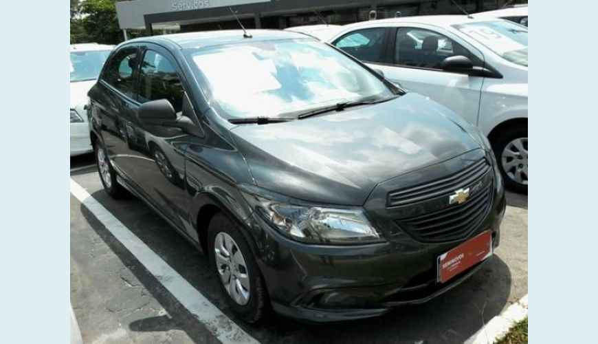 CHEVROLET ONIX 1.0 MPFI JOY 8V FLEX 4P - CINZA - 2019 Foto 2 (Grande)