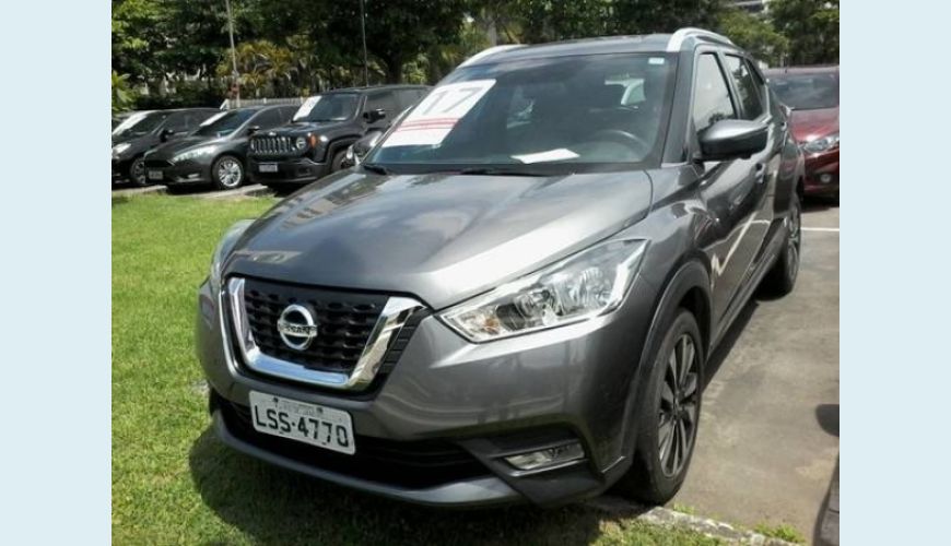 NISSAN KICKS 1.6 16V FLEXSTART SL 4P XTRONIC - CINZA - 2017 Foto 2 (Grande)