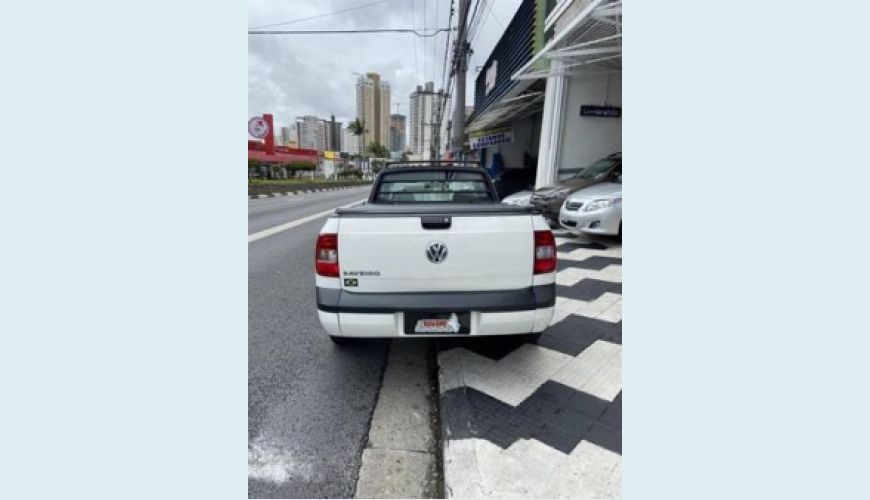 VOLKSWAGEN SAVEIRO 1.6 MI CS 8V FLEX 2P G.V - BRANCO - 2011 Foto 2 (Grande)