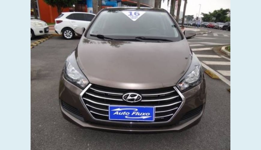 HYUNDAI HB 20S 1.6 COMFORT STYLE 16V FLEX 4P - MARROM - 2016 Foto 2 (Grande)