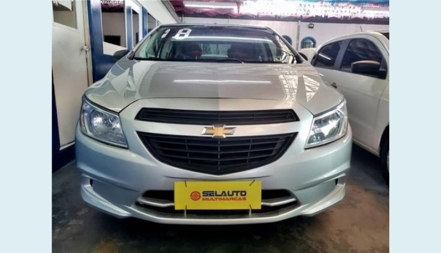 CHEVROLET PRISMA 1.0 MPFI JOY 8V FLEX 4P - PRATA - 2018 Foto 2 (Grande)
