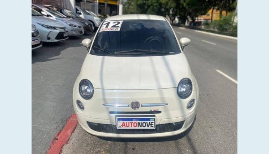 FIAT 500 1.4 CULT 8V FLEX 2P AUT. - BRANCO - 2012 Foto 2 (Grande)