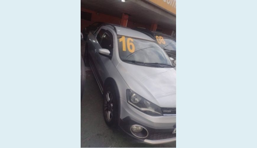 VOLKSWAGEN SAVEIRO 1.6 CROSS CD 16V FLEX 2P - PRATA - 2016 Foto 2 (Grande)
