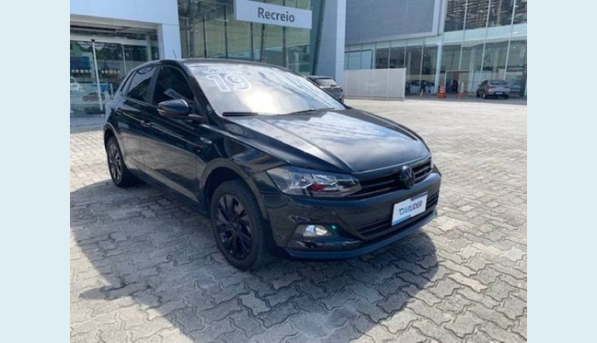VOLKSWAGEN POLO 1.0 200 TSI COMFORTLINE AUT. - PRETO - 2019 Foto 2 (Grande)