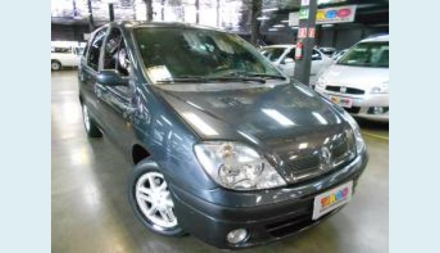 RENAULT SCENIC 2.0 RXE 16V 4P AUT. - CINZA - 2002 Foto 2 (Grande)