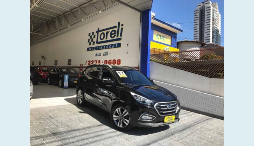 HYUNDAI IX35 2.0 MPFI GLS 16V FLEX 4P AUT. - PRETO - 2017 Foto 2 (Grande)