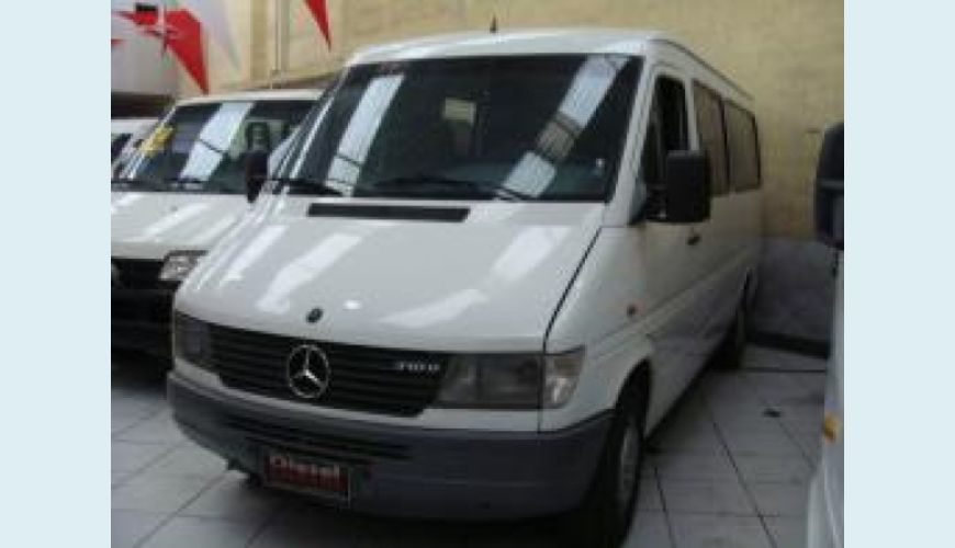 MERCEDES-BENZ SPRINTER 2.5 VAN EXECUTIVE 310 DIESEL 3P - BRANCO - 1997 Foto 2 (Grande)