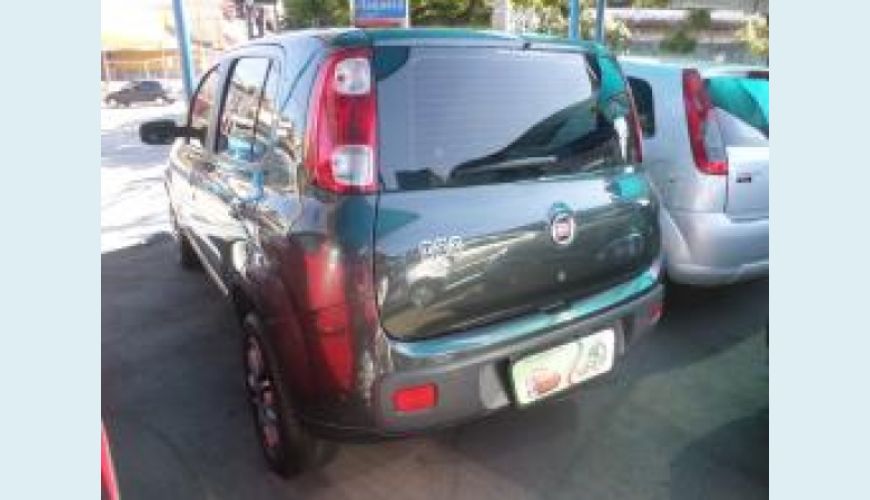 FIAT UNO 1.0 EVO VIVACE 8V FLEX 4P - CINZA - 2012 Foto 2 (Grande)