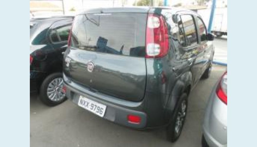 FIAT UNO 1.0 VIVACE 8V FLEX 4P - CINZA - 2012 Foto 2 (Grande)