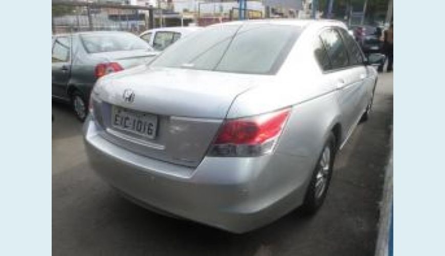 HONDA ACCORD 2.0 LX 16V 4P AUT. - PRATA - 2009 Foto 2 (Grande)