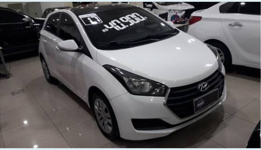 HYUNDAI HB 20 1.0 COMFORT 12V FLEX 4P - BRANCO - 2017 Foto 2 (Grande)