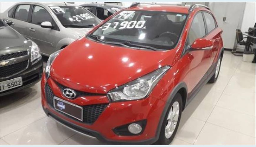HYUNDAI HB 20X 1.6 16V STYLE FLEX 4P - VERMELHO - 2014 Foto 2 (Grande)