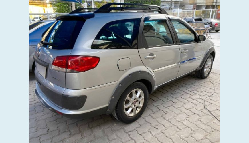 FIAT PALIO 1.4 MPI TREKKING WEEKEND 8V FLEX 4P - PRATA - 2009 Foto 2 (Grande)