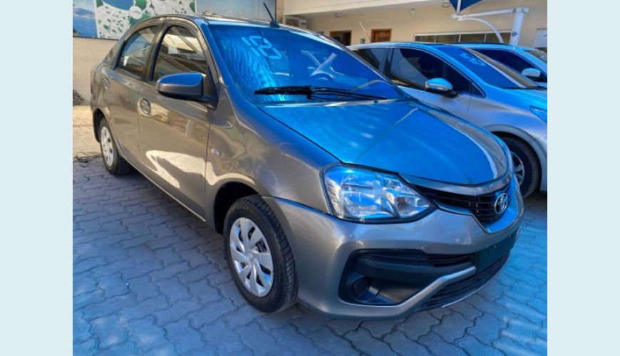 TOYOTA ETIOS 1.5 XS SEDAN 16V FLEX 4P - CINZA - 2018 Foto 2 (Grande)