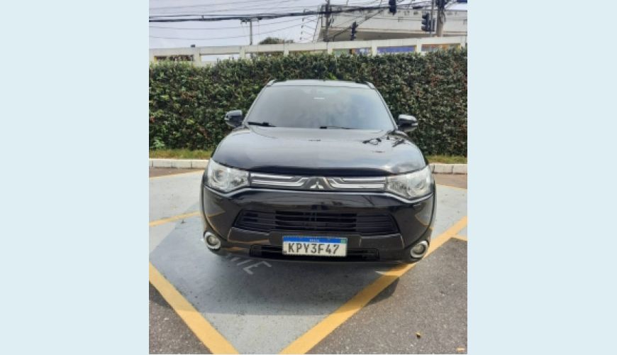 MITSUBISHI OUTLANDER 3.0 GT 4X4 V6 24V 4P AUT. - PRETO - 2014 Foto 2 (Grande)