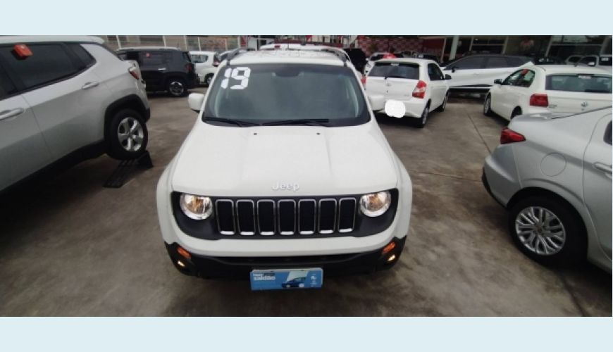 JEEP RENEGADE 1.8 16V FLEX LONGITUDE 4P AUT. - BRANCO - 2019 Foto 2 (Grande)