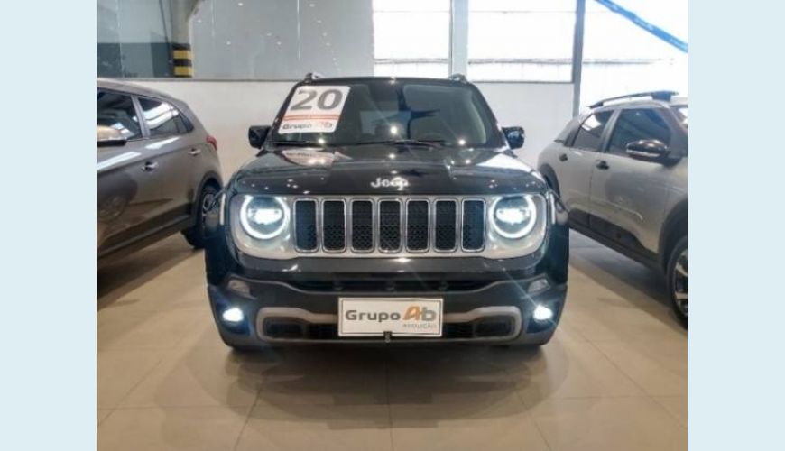 JEEP RENEGADE 1.8 16V FLEX LIMITED 4P AUT. - PRETO - 2020 Foto 2 (Grande)