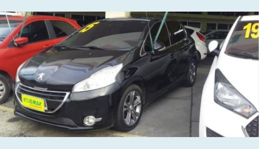 PEUGEOT 208 1.6 GRIFFE 16V FLEX 4P AUT. - PRETO - 2015 Foto 2 (Grande)