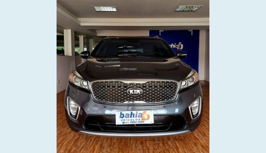 KIA SORENTO 3.3 V6 EX 7L AUT. - CINZA - 2016 Foto 2 (Grande)