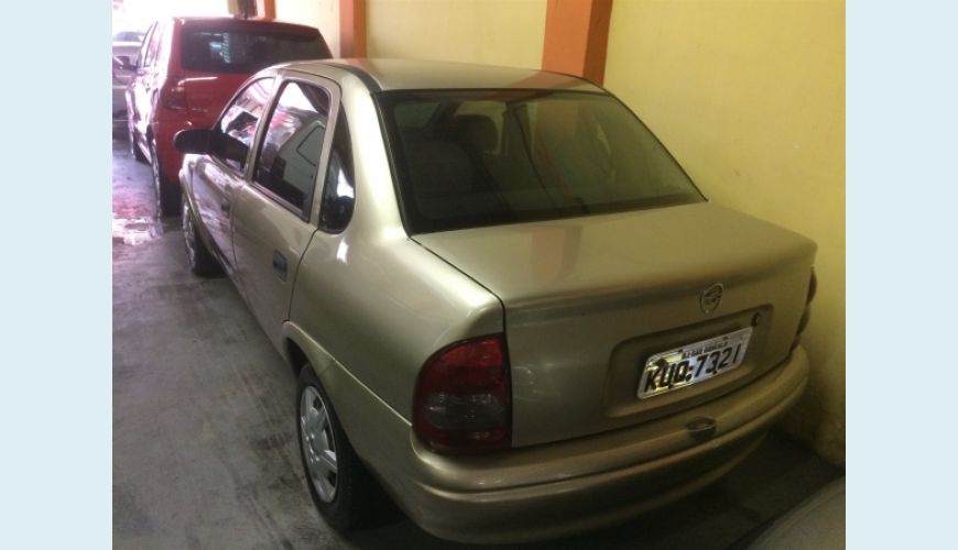 CHEVROLET CLASSIC 1.0 MPFI LIFE 8V FLEX 4P - DOURADO - 2007 Foto 2 (Grande)