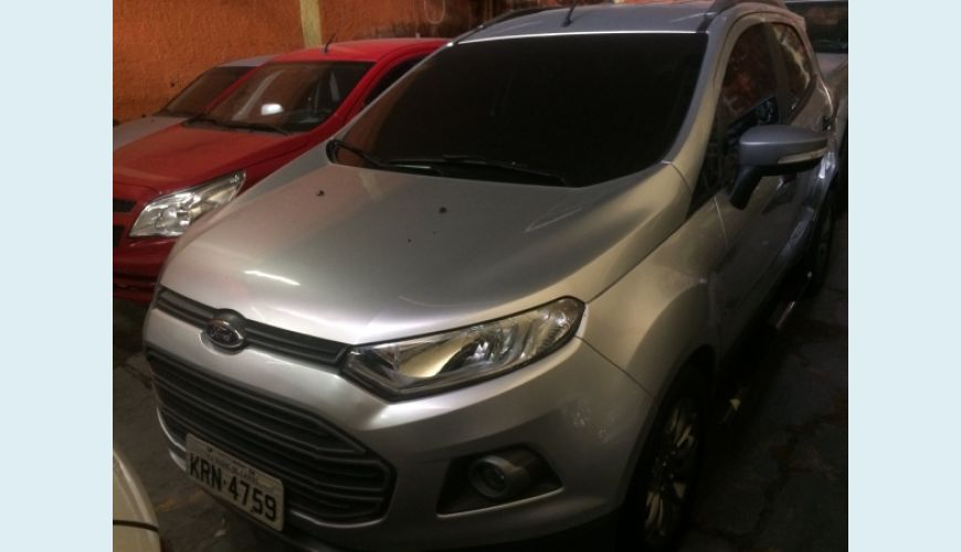 FORD ECOSPORT 1.6 FREESTYLE 16V FLEX 4P - PRATA - 2016 Foto 2 (Grande)