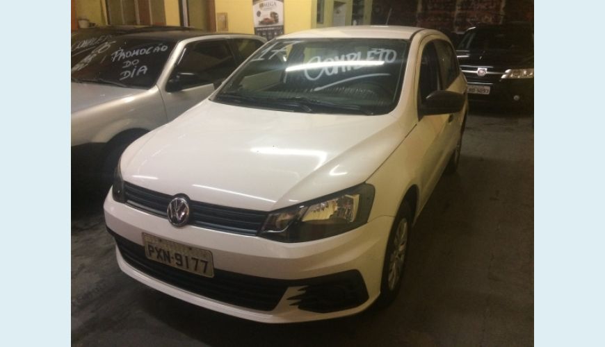 VOLKSWAGEN GOL 1.0 12V MPI TOTALFLEX CITY 4P - BRANCO - 2017 Foto 2 (Grande)