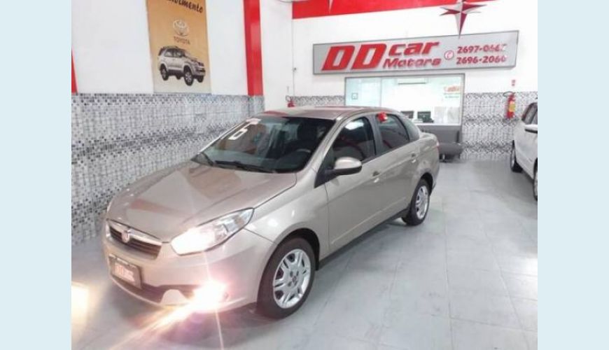 FIAT GRAND SIENA 1.4 MPI ATTRACTIVE 8V FLEX 4P - BEGE - 2016 Foto 2 (Grande)