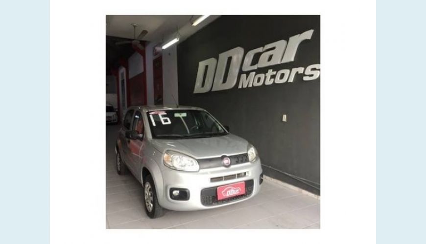 FIAT UNO 1.0 EVO ATTRACTIVE 8V FLEX 4P - PRATA - 2016 Foto 2 (Grande)