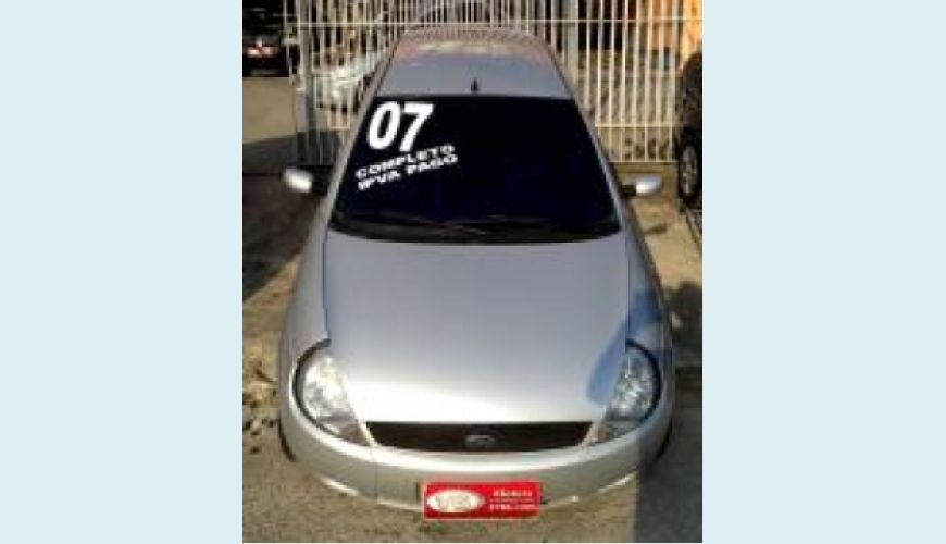 FORD KA 1.6 MPI 8V FLEX 2P - PRATA - 2007 Foto 2 (Grande)