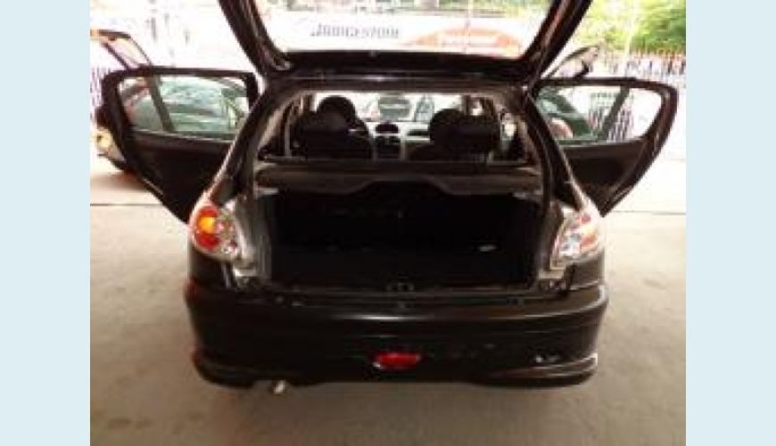 PEUGEOT 206 1.4 PRESENCE 8V FLEX 4P - PRETO - 2008 Foto 2 (Grande)