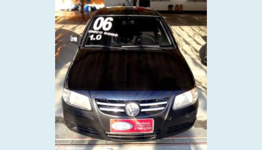 VOLKSWAGEN GOL 1.0 MI 8V FLEX 4P G.IV - PRETO - 2006 Foto 2 (Grande)