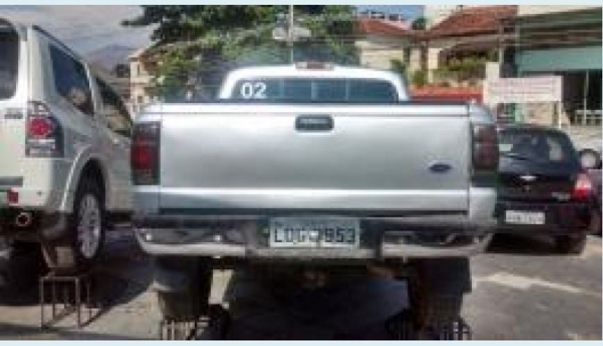 FORD RANGER 2.8 XLT 4X2 CD 8V TURBO INTERCOOLER DIESEL 4P - PRATA - 2002 Foto 2 (Grande)