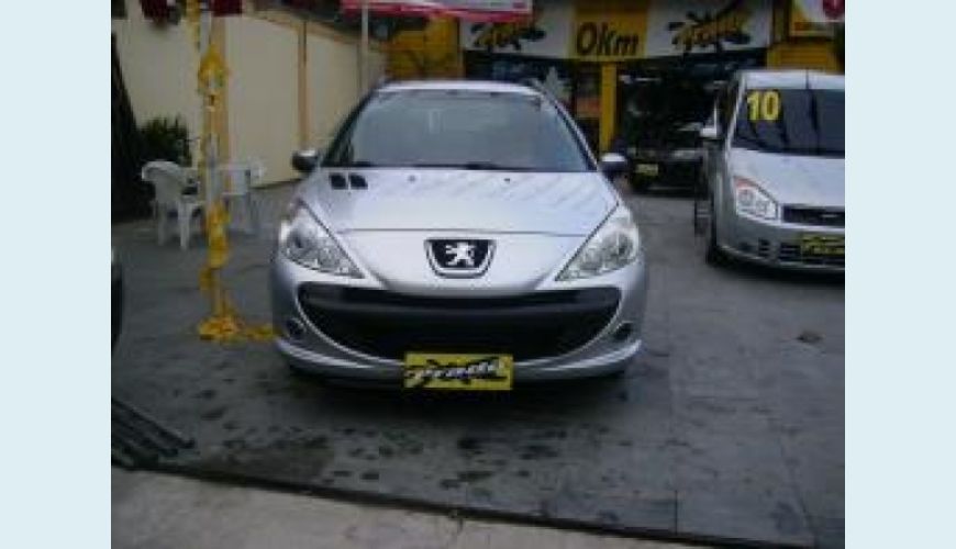 PEUGEOT 207 1.4 XR SW 8V FLEX 4P - PRATA - 2009 Foto 2 (Grande)