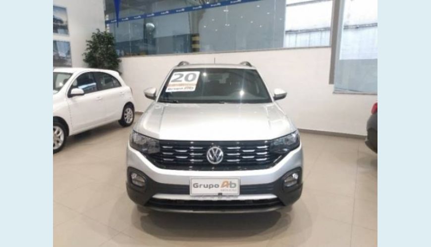VOLKSWAGEN T-CROSS 1.0 200 TSI TOTAL FLEX COMFORTLINE AUT. - PRATA - 2020 Foto 2 (Grande)