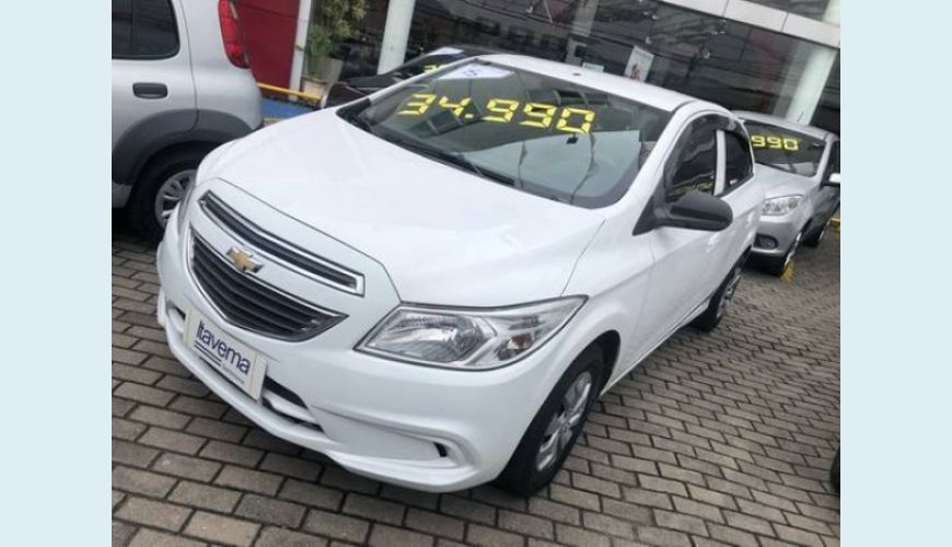 CHEVROLET ONIX 1.0 MPFI LT 8V FLEX 4P - BRANCO - 2015 Foto 2 (Grande)