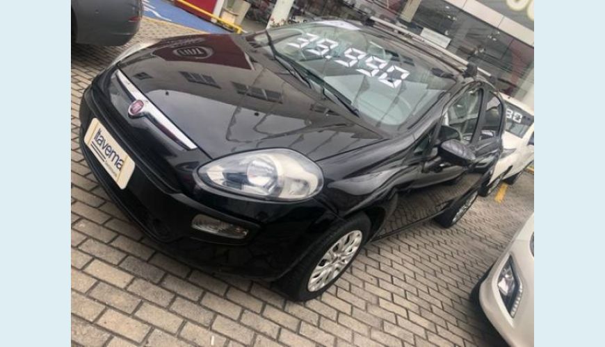 FIAT PUNTO 1.4 ATTRACTIVE 8V FLEX 4P - PRETO - 2017 Foto 2 (Grande)