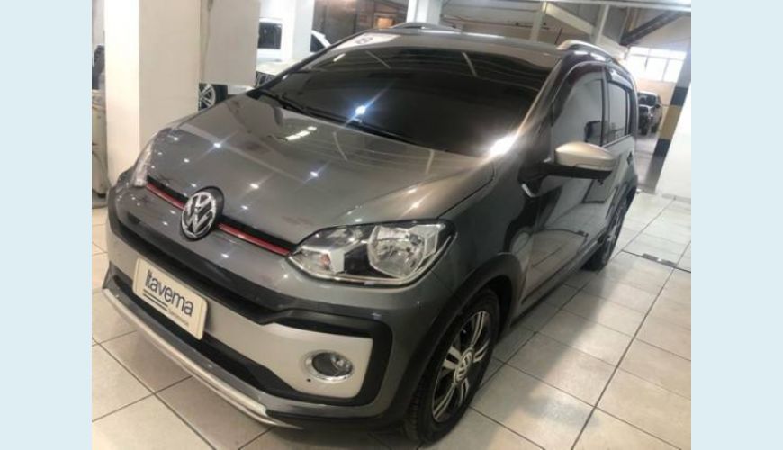 VOLKSWAGEN UP 1.0 TSI HIGH UP 12V FLEX 4P - CINZA - 2018 Foto 2 (Grande)