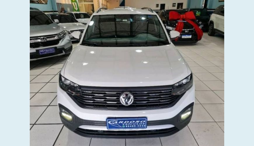 VOLKSWAGEN T-CROSS 1.0 200 TSI TOTAL FLEX AUT. - BRANCO - 2021 Foto 2 (Grande)