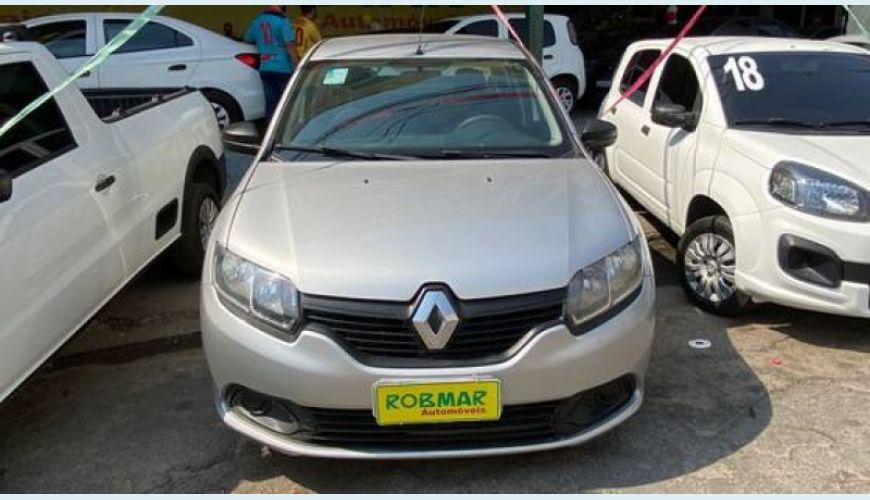 RENAULT LOGAN 1.0 12V SCE FLEX LIFE - PRATA - 2020 Foto 2 (Grande)