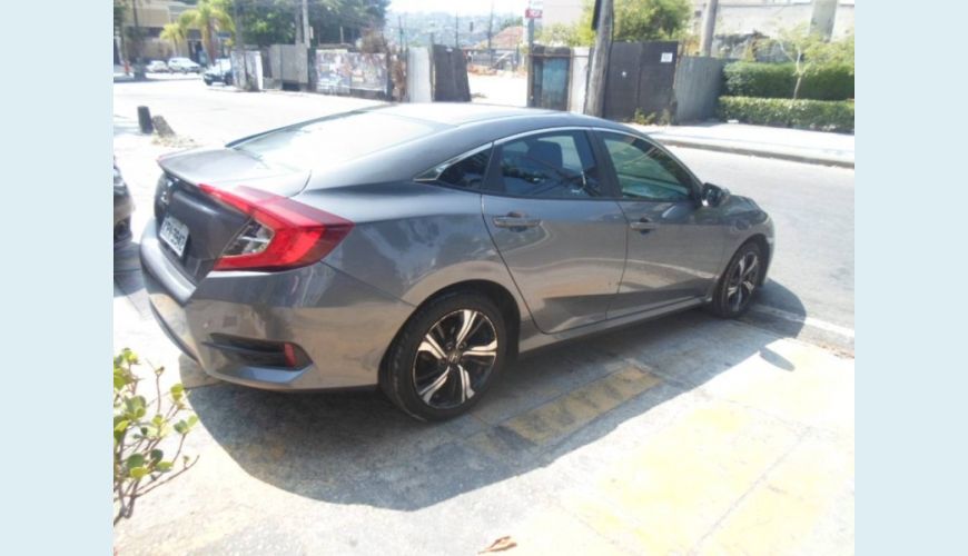 HONDA CIVIC 2.0 16V FLEXONE EX 4P CVT - CINZA - 2017 Foto 2 (Grande)