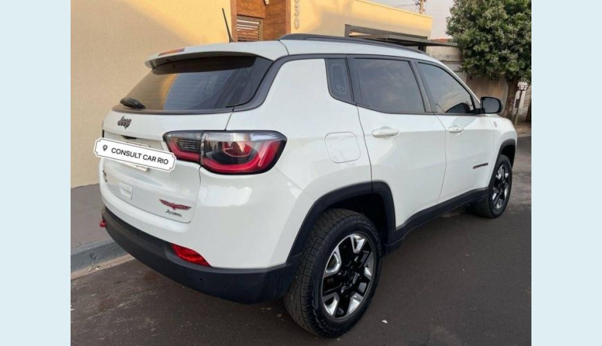 JEEP COMPASS 2.0 16V DIESEL TRAILHAWK 4X4 AUT. - BRANCO - 2017 Foto 2 (Grande)