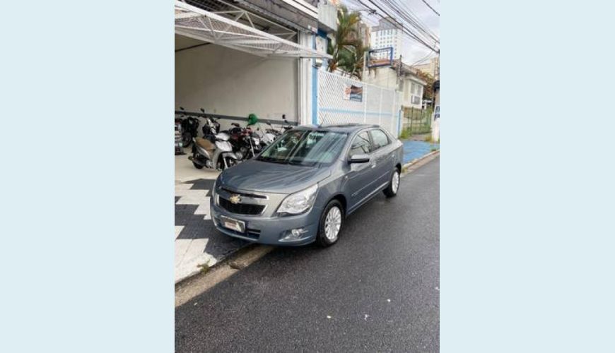 CHEVROLET COBALT 1.4 SFI LTZ 8V FLEX 4P - CINZA - 2013 Foto 2 (Grande)
